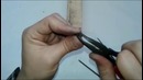 Как сделать горелку из телескопической антенны