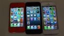 Сравнение iPhone 5, 4S и iPod touch 5G