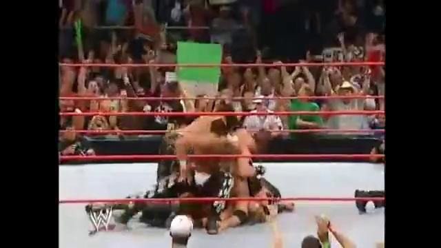 6 Man Pin ( John Cena Goes Crazy )