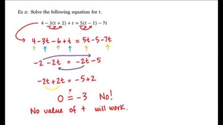2 – 2 – Solving Linear Equations (8-23)