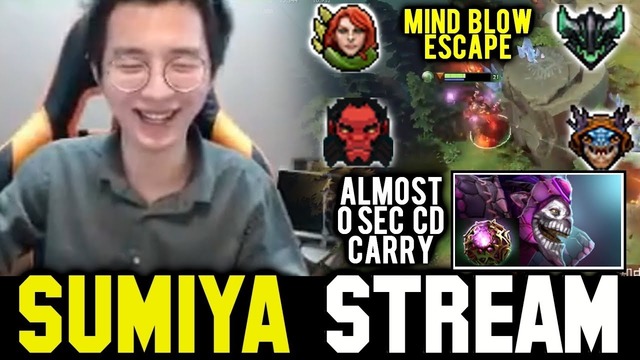 SUMIYA Mind Blowing Escape & Funny Dazzle Carry [Dota 2]
