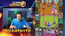 Clash Royale BIGGEST PUSH EVER!! [Witch Balloon Giant