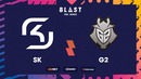 12.SK vs G2, cobblestone, BLAST Pro Series- Copenhagen 2017