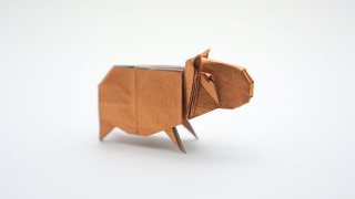 Капибара Оригами | Origami Capybara (Jo Nakashima)