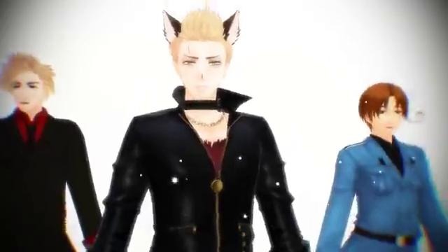 What does the fox say Parody 3D MMD version