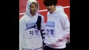 Chanyeol (EXO) & Jimin (BTS) together at ISAC 2017
