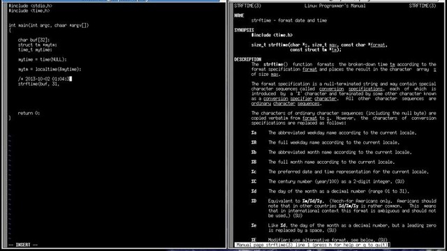 C Programming in Linux Tutorial #068 – strftime() Function