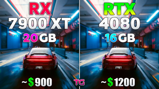 RX 7900 XT vs RTX 4080 – Test in 8 Games
