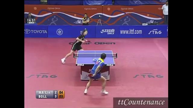 Qatar Open- Timo Boll-Ma Lin