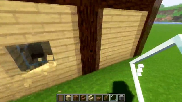 Дом за 5 минут в minecraft