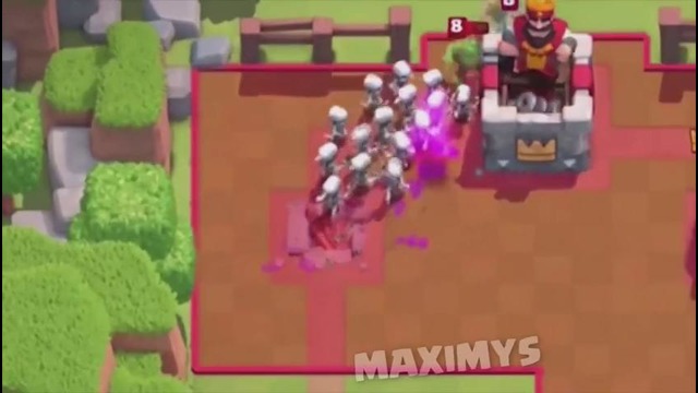 L clash royale lсмешные моменты & баги | montage #1