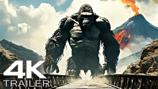 GODZILLA X KONG «King Kong Climbs Giant Skeleton» Trailer (2024) The New Empire Movie 4K