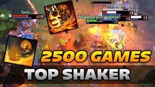 TOP SHAKER 2500 Games Highlights Dota 2