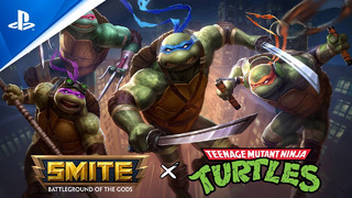 Smite | Teenage Mutant Ninja Turtle Announcement Trailer | PS4