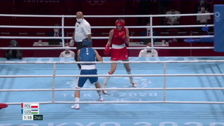 Шаҳноза Юнусова (UZB) – Каролина Кожевска (POL) | Бокс 69кг | Летние Олимпийские игры