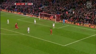 Liverpool FC 2-1 Swansea Carling Cup 28/10/2014