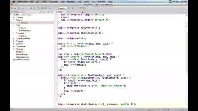 36 Веб-сервисы, работа с ошибками Express, Mongoose