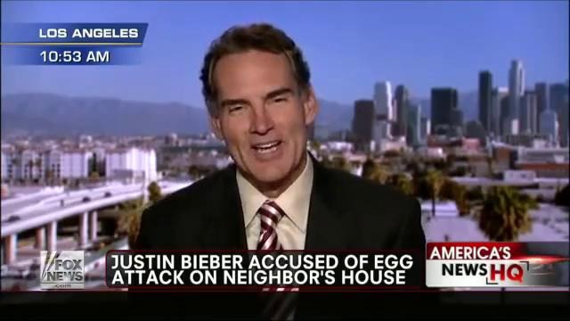 Justin Bieber ATTACKS his Neighbor’s House with EGGS