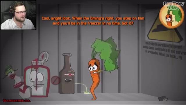 The Epic Escape of The Carrot. Холодильная мафия! Вынос мозга