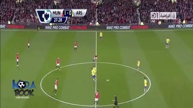 Manchester United vs Arsenal 1-0 2013 EPL (10 11 2013) HD [van persie Goal
