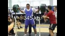 Mikhail Koklyaev Squat 330,345,360 kg