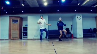 KARD- bm and jiwoo dance practice