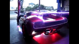 Светящийся тюнинг Lamborghini