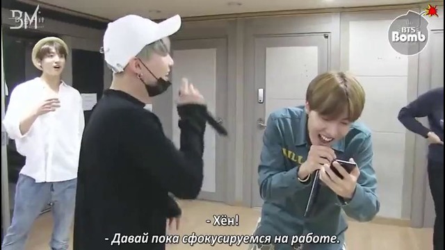 BANGTAN BOMB: Vocal Duet SOPE-ME Stage behind the scene (рус. саб)