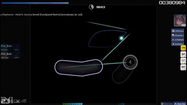 OSU! Elephante – Hold ft. Jessica Jarrell (Candyland Remix) 7 stars passed