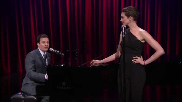 Jimmy Fallon & Anne Hathaway – Snoop Dogg, 50 Cent, and Kendrick Lamar Songs