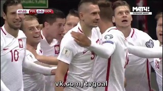 Польша – Дания | Чемпионат Мира 2018 | Отборочный турнир