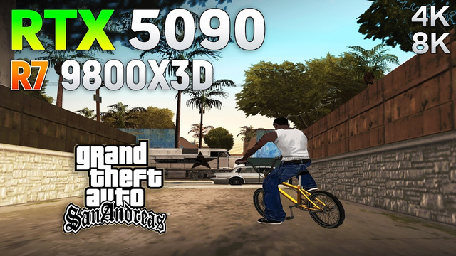 GTA San Andreas – Game from 2005 on RTX 5090 | 4K & 8K