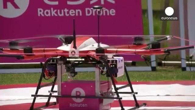 Запущен первый в мире коммерческий сервис доставки дронами