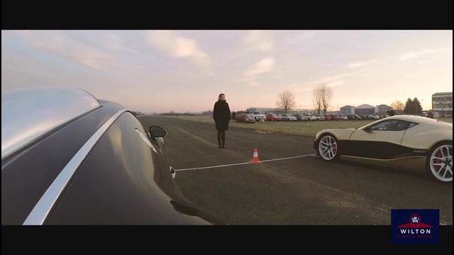 Хорватский электрокар выиграл в дрэге у Bugatti Veyron