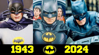 Бэтмен – Эволюция (1943 – 2024)! Все Появления Бэтмена в Кино