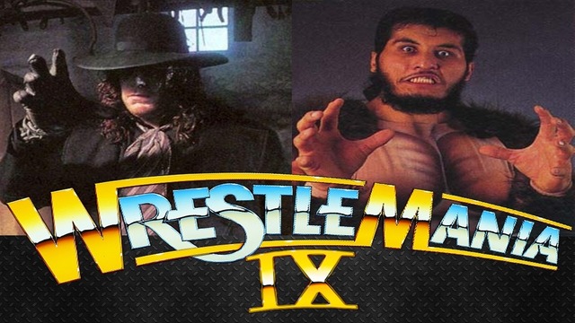 WWF Wrestlemania 9:The Undertaker vs Giant Gonzalez