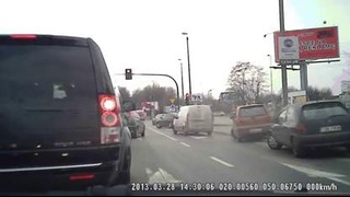 Вежливость водителей в Польше