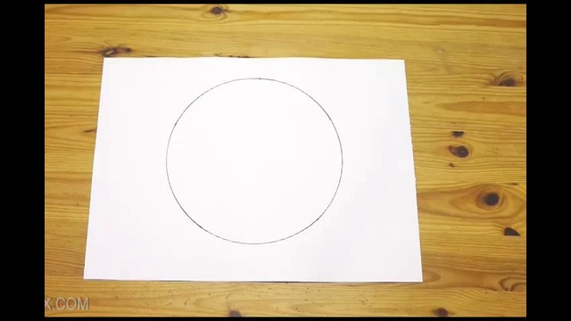 Как нарисовать идеальный круг от руки за 3 секунды