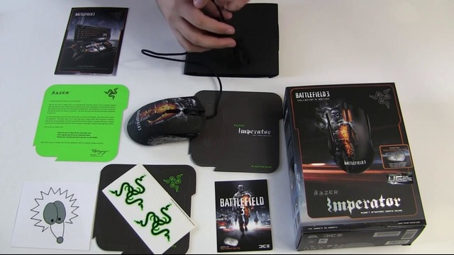 Razer Imperator Battlefield 3 Collector´s Edition Unboxing