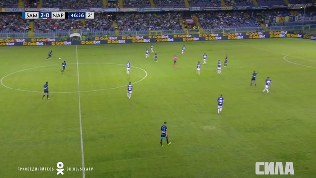 (HD) Сампдория – Наполи | Итальянская Серия А 2017/18 | 3-й тур | Обзор матча