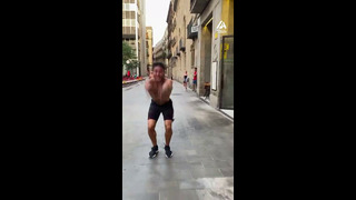 Guy Shows Amazing Skills by Performing Multiple Backflips | People Are Awesome #shorts