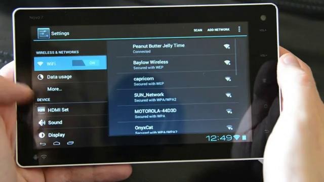 Novo7 Basic – Android 4.0 tablet (the verge hands on)