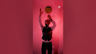 Guy Balances A Balloon, Basketball & Glass On Knife | People Are Awesome #shorts