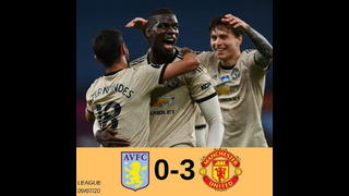 Астон Вилла – Манчестер Юнайтед 2019/20 34-тур