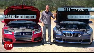 Audi A7 [2012] vs BMW 640i [2013] (cnet)