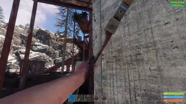 RUST – Вайп начинается с Мести. Поселился в Зиме в Серном Месте