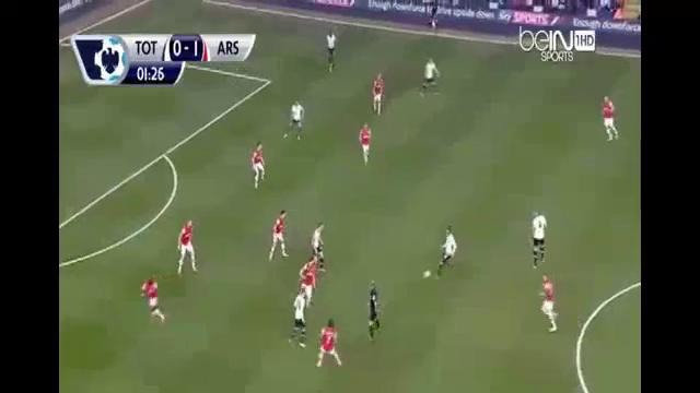 Arsenal vs Tottenham Hotspur 1-0 All Goals And Highlights (Premier League 2014)