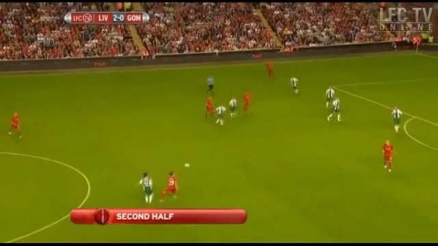 Liverpool FC 3-0 Gomel 9/08/2012 Europa league