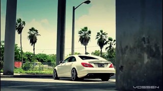 Vossen Matte White Mercedes Benz CLS63 AMG Concave Wheels Rims (HD)