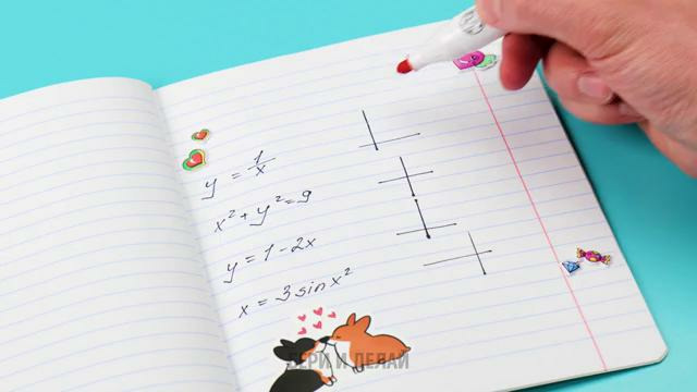 Простые лайфхаки для рисования и математики #shorts